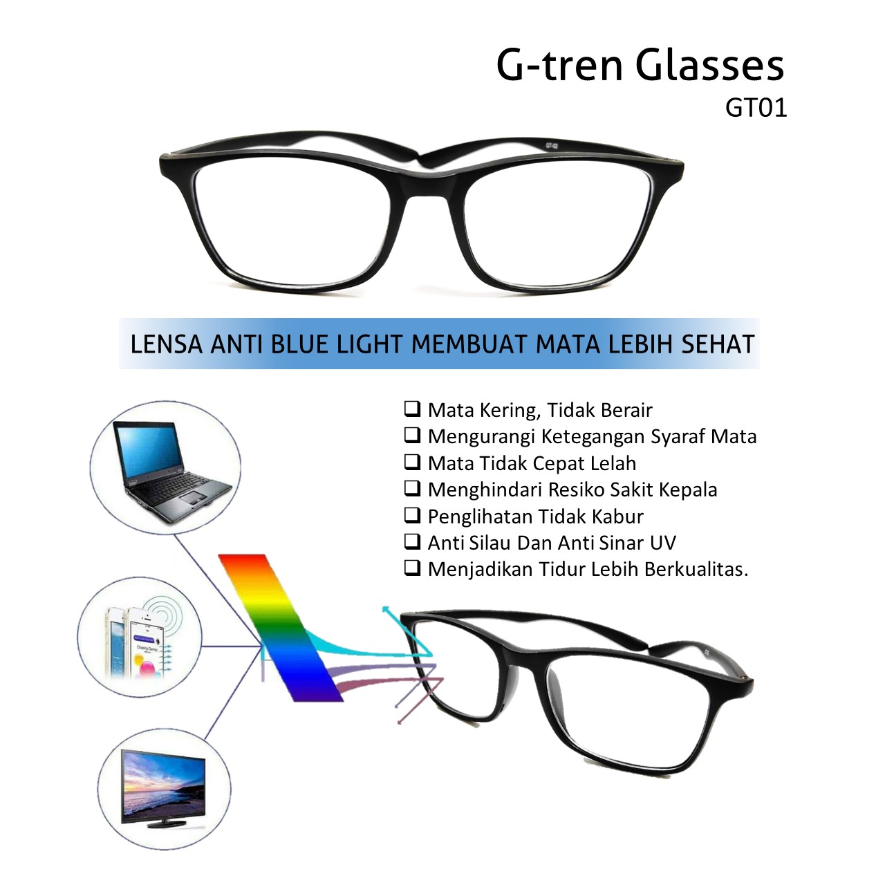 Fungsi Kacamata Anti Radiasi Ini Dapat Menjaga Mata Anda Selamanya - Bisnis Online G-tren